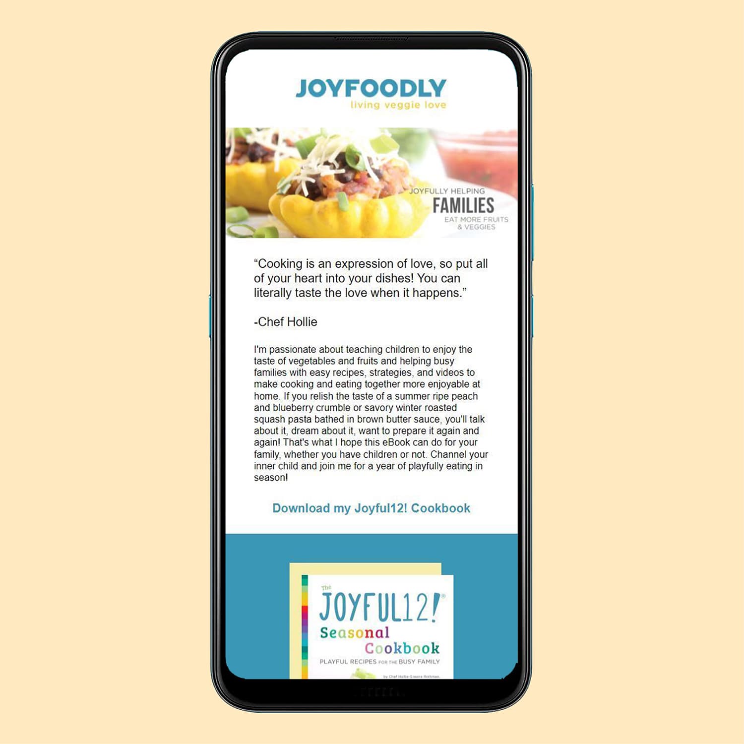 Joyfoodly slide 2
